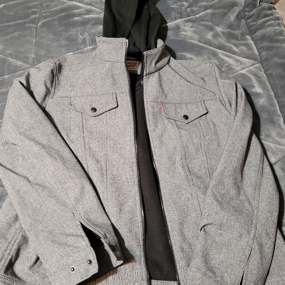 Official Levi's Hooded Denim Jacket
